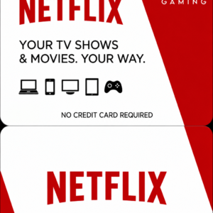 carte cadeau Netflix